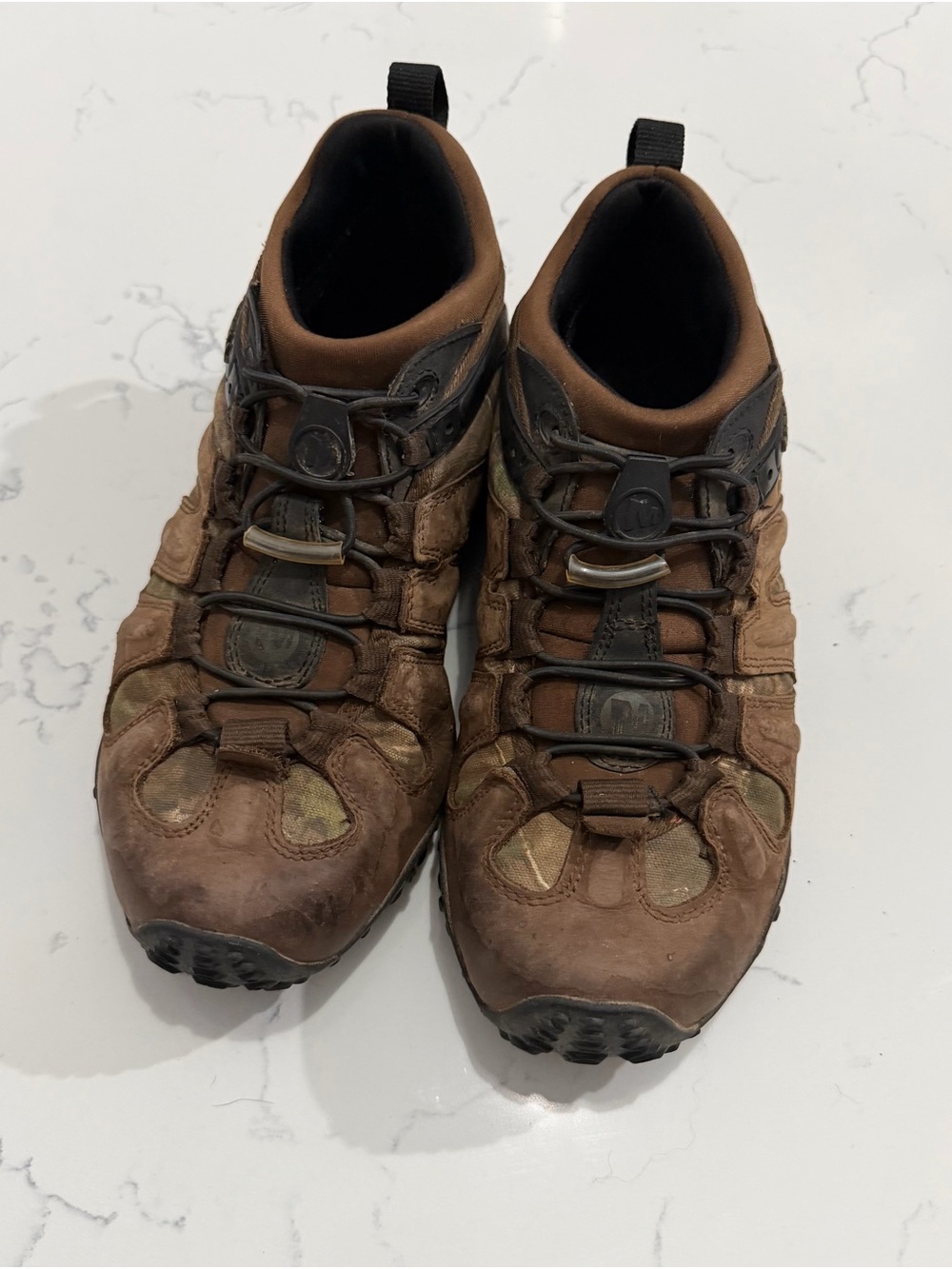 Merrell Mens Chameleon Prime Stretch Camo Hiking Shoes Hunting Trail Size 8